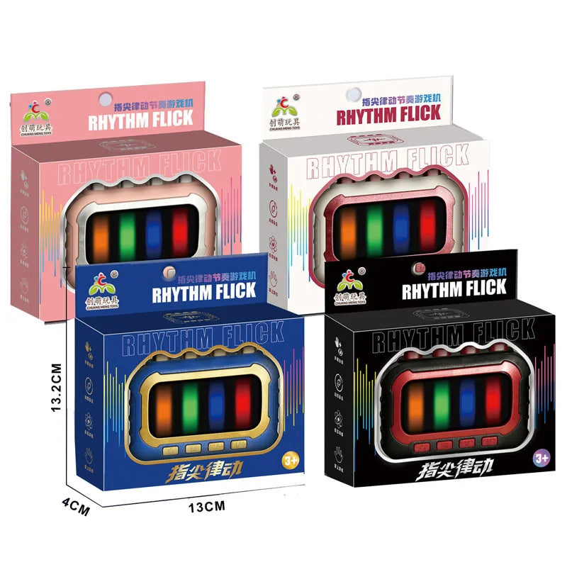 Fingertip rhythm Finger drumming palm rhythm game machine children's challenge course concentration reaction intelligence toys