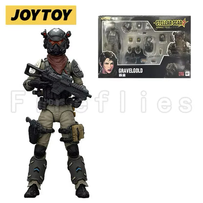 1/18 JOYTOY 3.75inches Action Figure Single Figure Anime Collection Model Toy