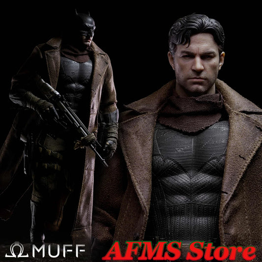IN STOCK Muff Toys 1/12 Scale Collectible Figure Ben Affleck Desert Bat Hero Full Set 6Inch Men Soldier Action Figure Body Doll