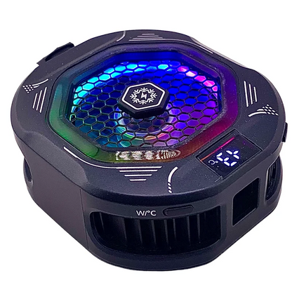TH28 Pro Semiconductor Phone Cooler 35W Powerful Cooling Smart Temperature Control 5 Adjustable Modes RGB Lights Extreme Cooling