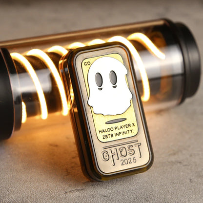 Mechanical Pei Little Ghost EDC Ultra Long Paragraph Hand Feel Dense Fingertip Push Card Decompression Toy Fidget Toy Gift