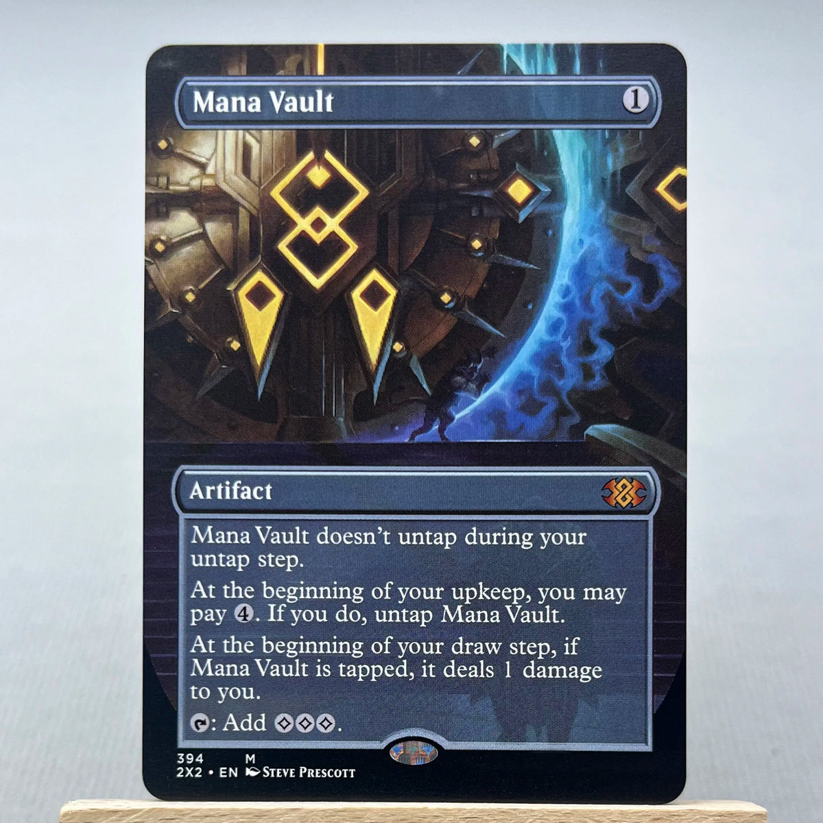 2X2 HOLO9-001 Tcg Proxy Cards Phyrexian Altar Imperial Seal Mana Vault Dockside Extortionist Damnation Force of Negation