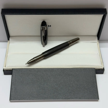 2026 New Classic Business Metal Rollerball Pen, Matte & Gloss Solid Color Grid Texture Luxury Office Signature Writing Pen