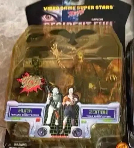 Original Toybiz Resident Evil Leon Claire Tyrant Chris Hank William Tyrant Action Figure Doll Toy for Boys Children's