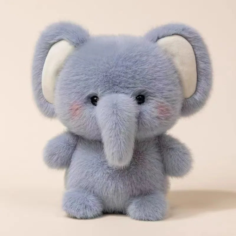 New Cute Soft Plush Series Doll Pillow Elephant Pig Dog Sheep Cute Plush Suitable For Boys And Girls Toy Gifts