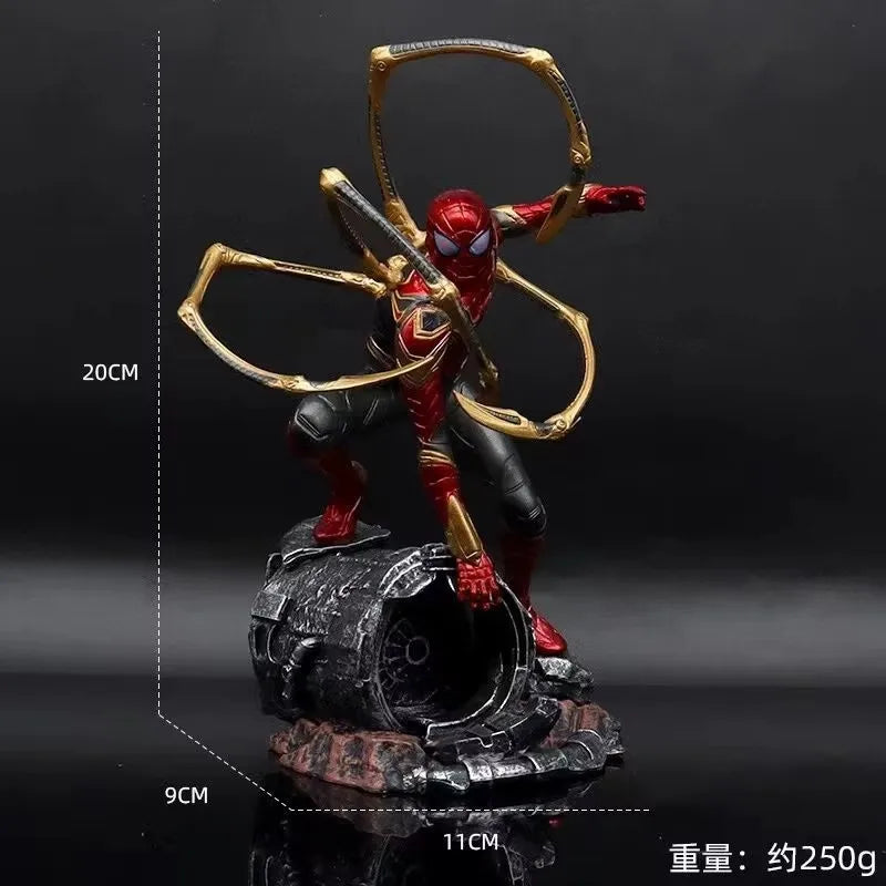 18cm Spiderman Action Figure Superhero Spider-Man Anime Figurines Collection Mini Model Toys Movie&Comic Merchandise Gifts