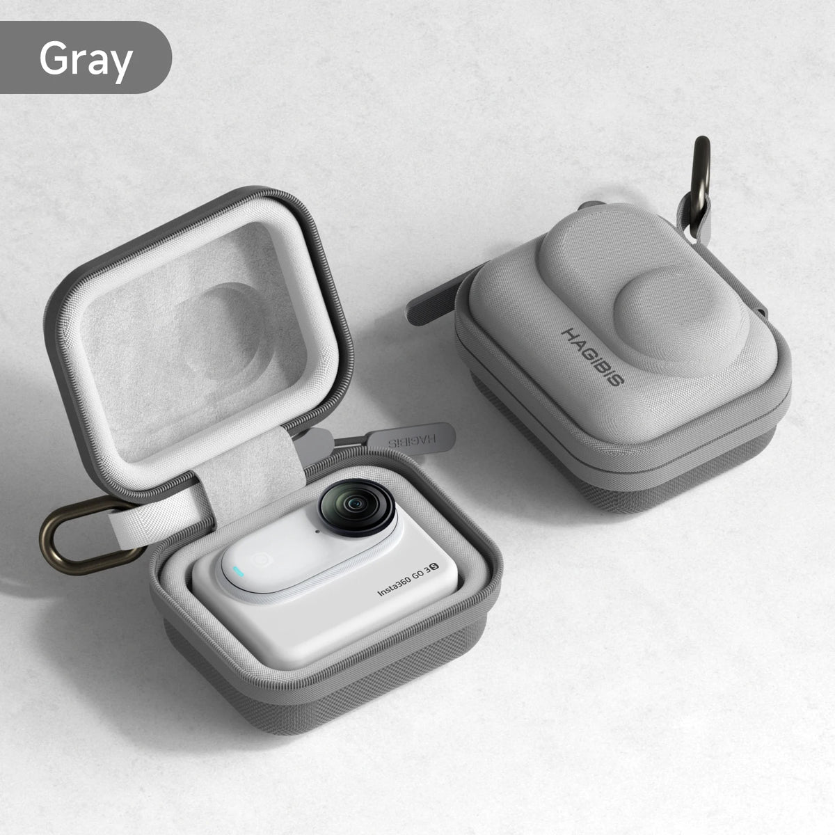 Hagibis Carrying Case for Insta360 GO 3S/GO 3 Portable Storage Bag Hard Shell for Insta360 GO 3S/GO 3 Action Camera Accessories