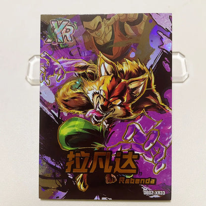 Anime Dragon Ball XR SAR SGK DSP HCR JR Cards Son Goku Piccolo Broli Burdock Android 18 Bulma Tien Shinhan Collectible Cards