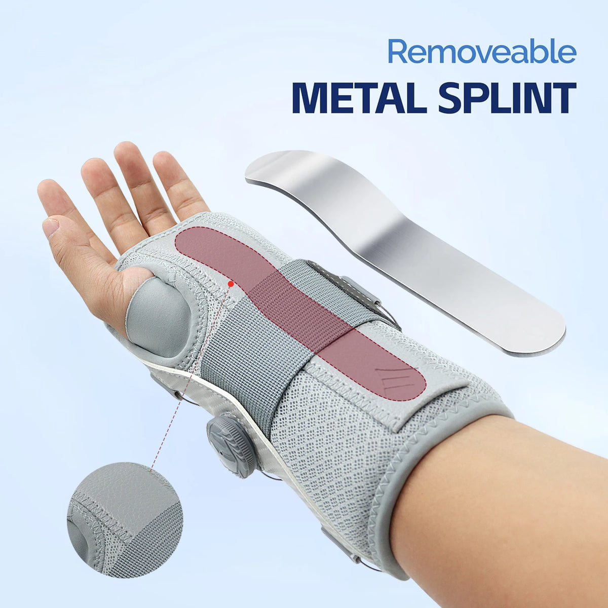 Carpal Tunnel Wrist Brace Support Adjustable Hand Brace for Men & Women Tendonitis Sprained Arthritis Pain Wrist Splint Sleeves