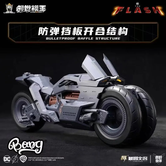 Modoking The Flash 1/12 Batman Ben Affleck Suit Motorcycle Batmobile Assembly Action Toy Gift Figure Collectible In Stock