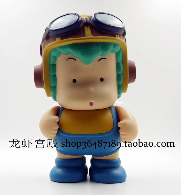20cm Arale Dr Slump Special Edition Cartoon Stupid Superman Little Child Kawaii Statue Anime Figure Doll Decoration Kid Toy Gift