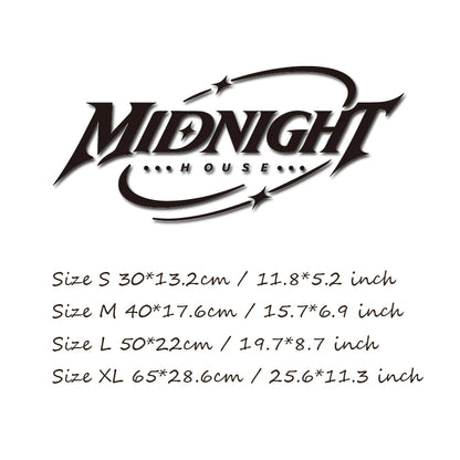 Fashion Personality MIDNIGHT HOUSE Graphic Decal, High Quality Waterproof Sticker For JDM Car Truck Auto Exterior Decoration