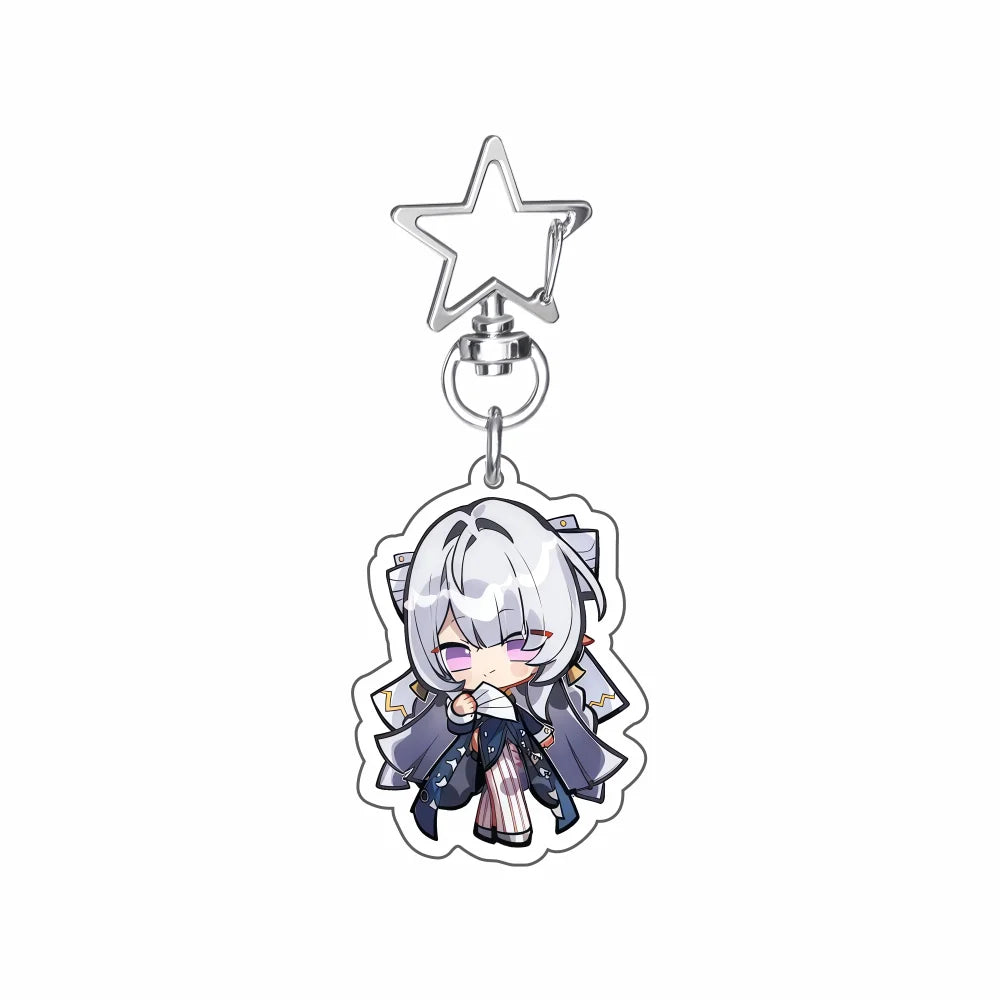 New Hot Game Zenless Zone Zero Keychains Pendant Car Ellen Joe Seth Lowell Jane Doe Von Lycaon Nicole Fans cosplay Gifts
