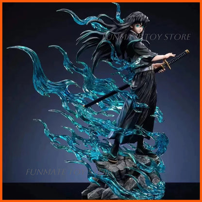 Demon Slayer Muichiro Tokito Hashira Gk Figure Resin Statue Collectible Model Desktop Decoration For Anime Collectors