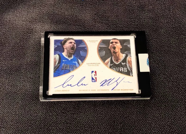 DIY Handmade Victor Wembanyama NBA Cards Kaboom NOIR Classic Design Replica Collectible Cards for Wemby Fans Collectible Gift