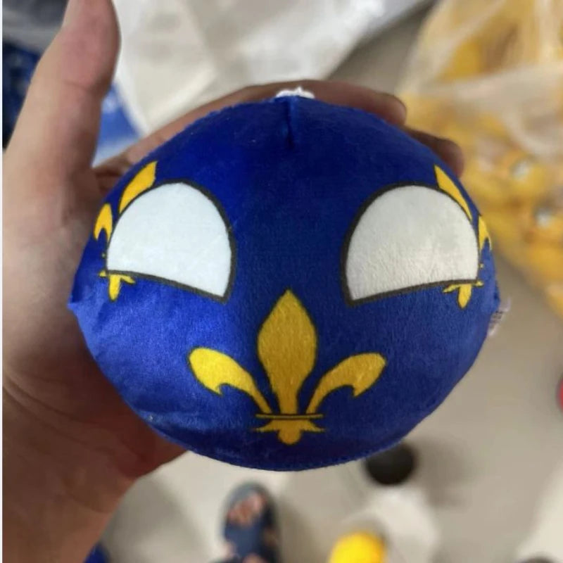 Country Ball Plush Toys 70 Styles 10cm Polandball Pendant Country Balls Countryball Stuffed Doll Xmas Birthday Gifts for Kids
