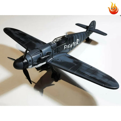 1/48 WWII Fighter Model 4D Assemble Aircraft Plastic DIY Accessories Toy Small Airplane Toy Diy Craft Kits for Adults