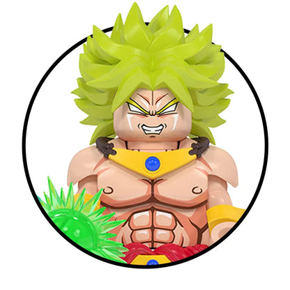 Dragon Ball Building Blocks Wukong Vegeta Felisaz Buu Collection Action Dolls Children Assemble Building Blocks Toys and Gifts