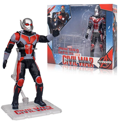 Zhongdong Marvel Avengers Super Heroes Action Figure Collectible Model Statue Desktop Decoration For Adult Marvel Fans