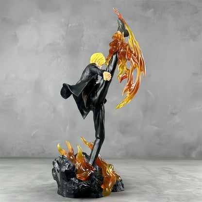 Anime One Piece Figure Sanji Figures 30cm PVC GK Statue Action Figures Collection Model Toys For Children Gifts