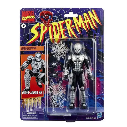 Special Offer Spot Hasbro Marvel legends retro hanging card Spider-Man, Mark 1 MK1 armor 6 inch