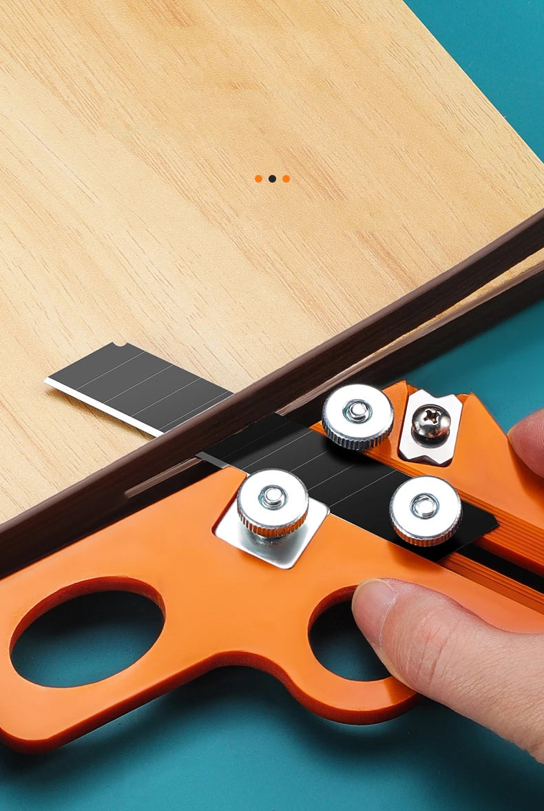 Manual Edge Banding Trimmer Veneer Edge Cutter Tool Woodworking Chamfer Plane Wood Chamfering Fillet Scraper Board Deburring