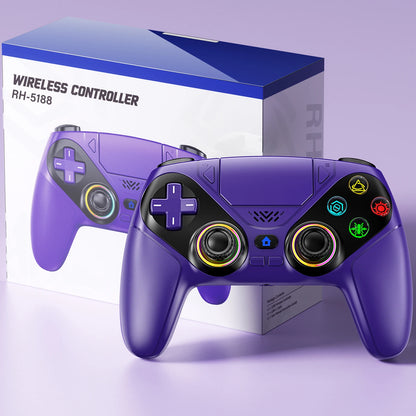 Controller For Playstation 5 PS5/PS5 Pro/Slim/PC Gamepads W/Hall Effect RGB Wireless Game Control Joystick Marco/Turbo Program