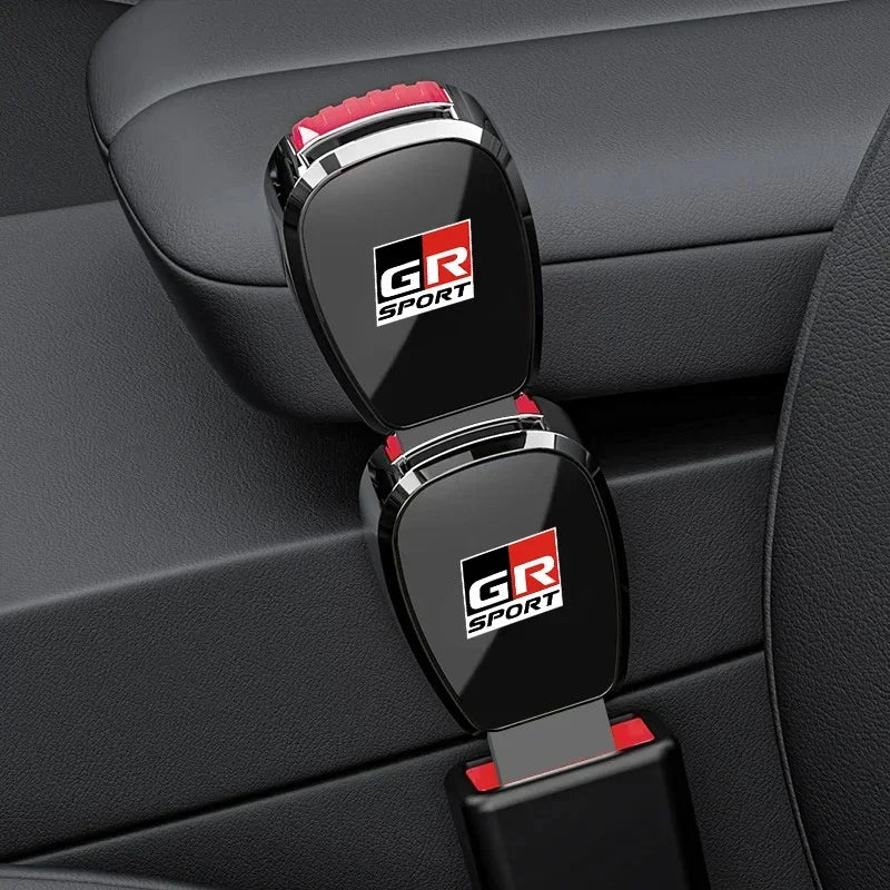 Car Seat Belt Buckle Plug Auto Safety Strap Extension Accessories interior For  GR SPORT Toyota Hiace supra Prius Camry Corolla