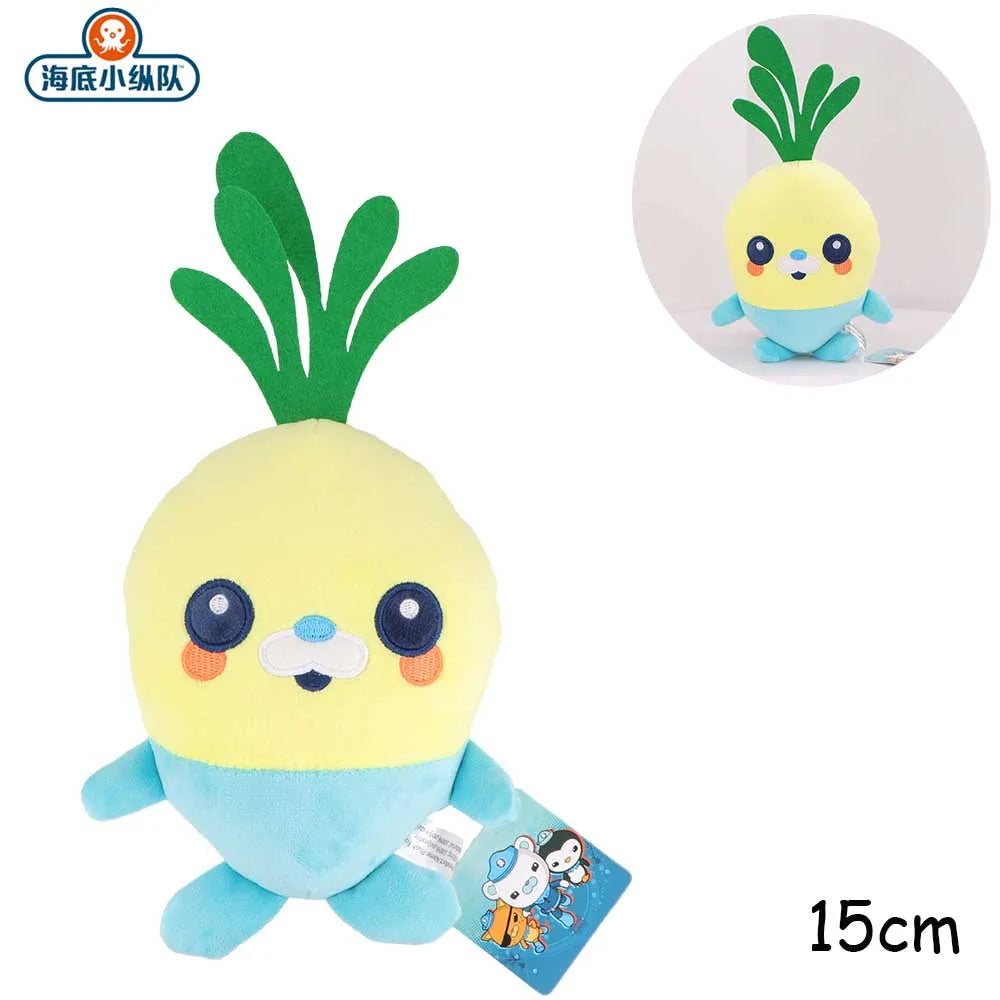 Octonauts Officially Plush Toys Captain Barnacles Professor Inkling Dashi Kwazii Peso Shellington Stuffed Doll Birthday Gift