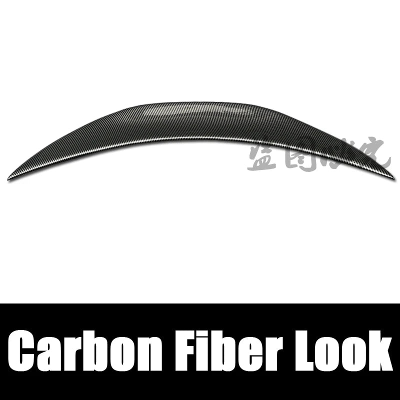 For Mazda MX5 Miata ND RF LMS Style Confiber Fiber Glass Unpainted Duckbill Spoiler Trunk Wing Lip Racing AccessoriTrim