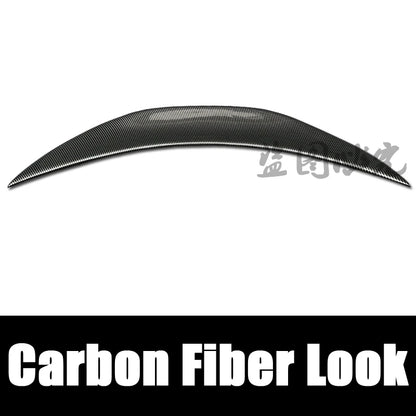 For Mazda MX5 Miata ND RF LMS Style Confiber Fiber Glass Unpainted Duckbill Spoiler Trunk Wing Lip Racing AccessoriTrim