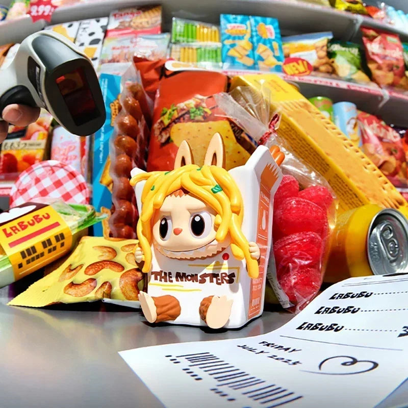 POP MART Labubu THE MONSTERS Wacky Mart Series Blind Box Mystery Box Guess Bag Toys Doll Anime Action Figure Desktop Ornaments