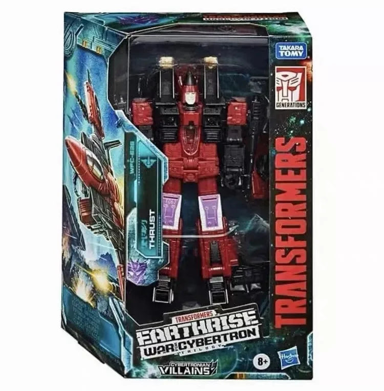 In Stock Original Hasbro Transformers War for Cybertron Earthrise WFC-E26 Thrust Voyager Class Articulated Action Figure