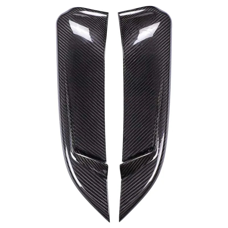 For Toyota Supra GR A90 A91 MK5 2020-2026 Real Carbon Fiber Car Front Bumper Lower Garnish Cover Trim Exterior Accessories
