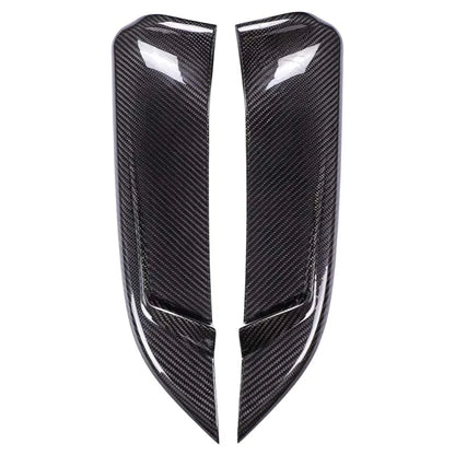 For Toyota Supra GR A90 A91 MK5 2020-2026 Real Carbon Fiber Car Front Bumper Lower Garnish Cover Trim Exterior Accessories