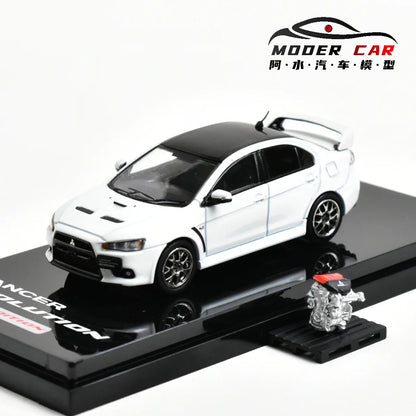 HOBBY JAPAN 1:64 Evolution X EVO 10 Diecast Model Car