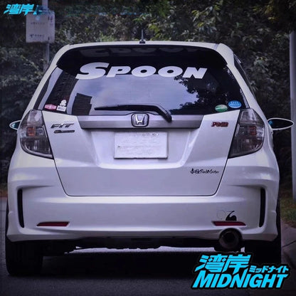 JDM Front Windshield Sticker Car Vinyl Sticker Universal Waterproof Race Car Body Truck Bumper Rear Window Decal