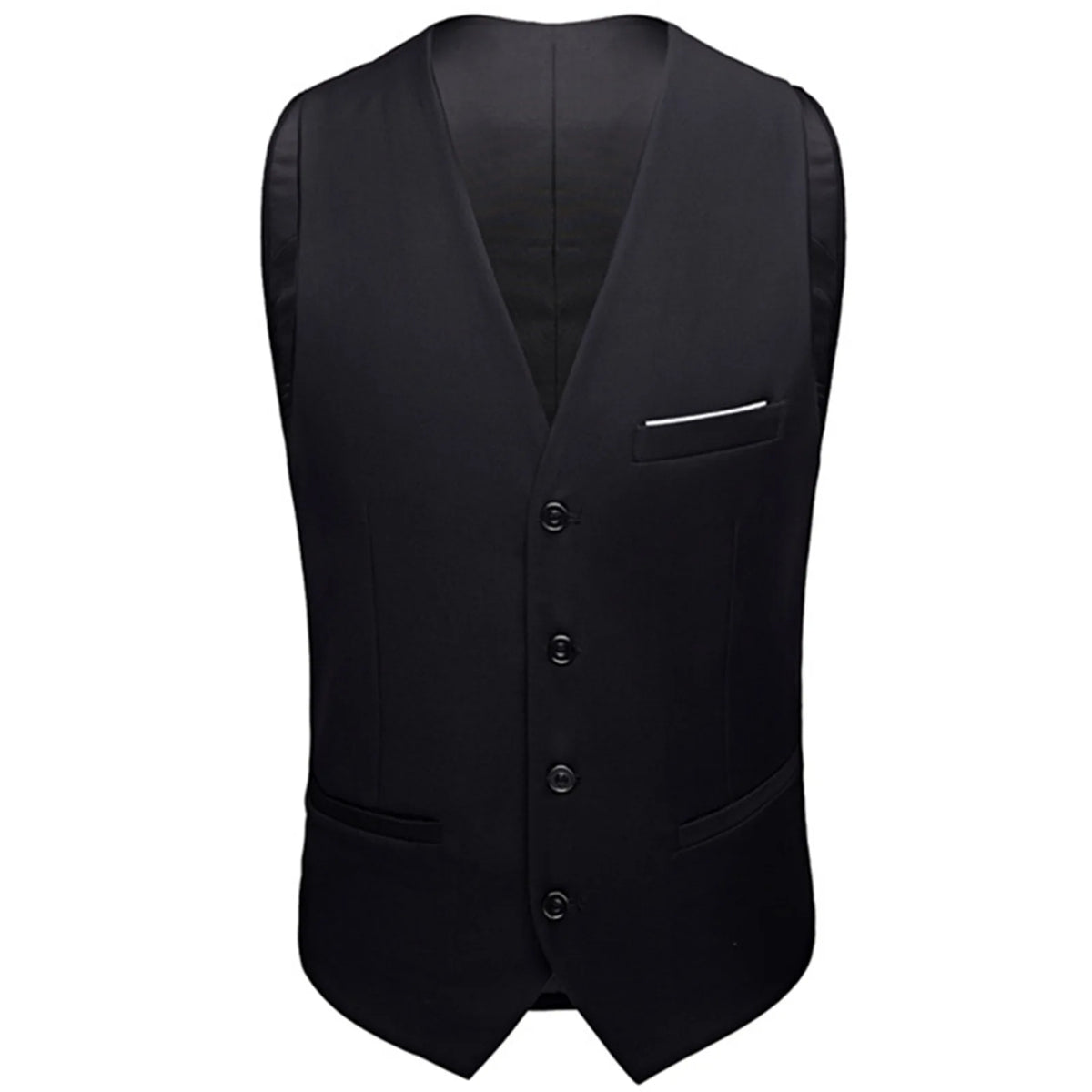 High Quality Men Suit Vest Waistcoat Business Casual Slim Groom Groomsman Wedding Men's Dress Blazer Vests 9 Colors Formal Party