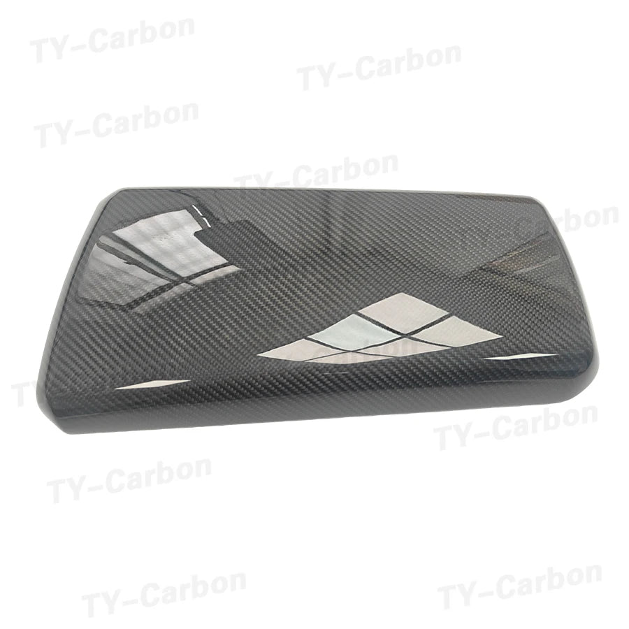 Dry Carbon Fiber Interior Armrest Box Panel Cover Interior Panel Trim Piece For BMW G42 M240I M2 G87 M3 G80 M4 G82 G20 G22 G26