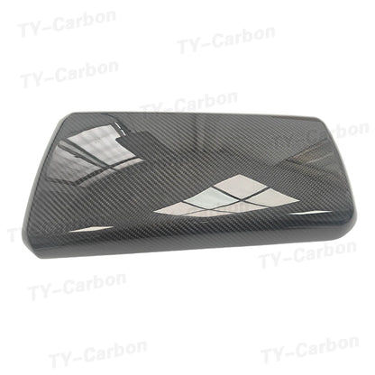 Dry Carbon Fiber Interior Armrest Box Panel Cover Interior Panel Trim Piece For BMW G42 M240I M2 G87 M3 G80 M4 G82 G20 G22 G26