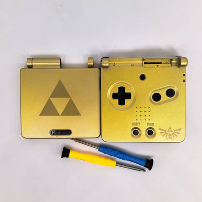 For GBA Game Boy Advance Sp Replacement Shell Custom Printed Housing For Retro Game Console Repair Super Mario Limited Edition