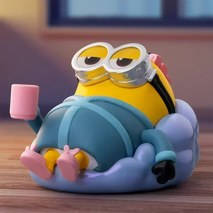 POP MART Minions Lazy Every Day Series Original Blind Box Surprise Mystery Box Cute Anime Action Figure Ornaments Figurines