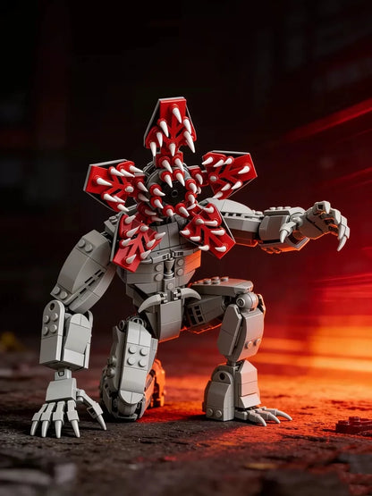 Resident evil Plant Giant Devil Demogorgon Vecna Model Buliding Blocks Bricks