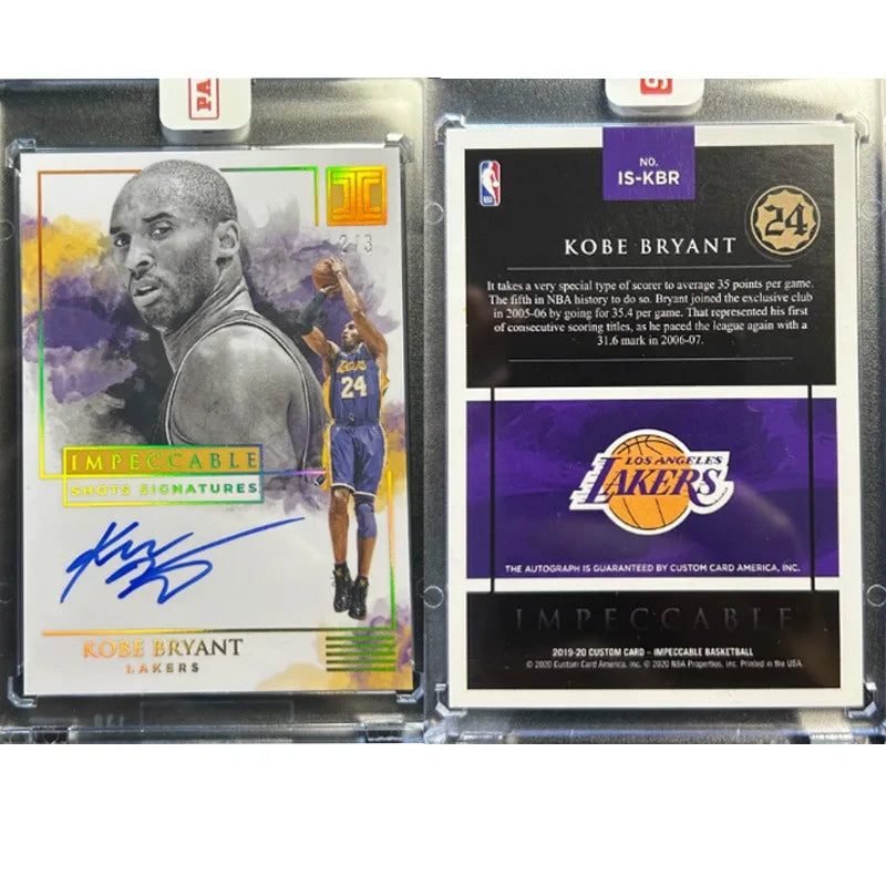 DIY Handmade NBA Basketball Star Trading Cards Kobe Jordan James Hot NBA Stars Cards, Jersey Relic Limited Collectible Card Gift