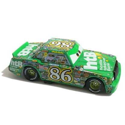 Pixar Car 2 Car 3 Storm Jackson Truck Lightning McQueen No：4 28 33 63 Container Truck Die Casting Mack Model Child Birthday Gift