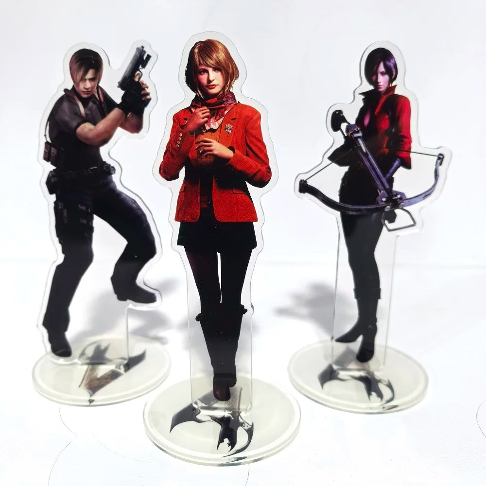 HOT RE4 Resident Evil 4 Evil Castle 4 Reset version of the game surrounding acrylic wholesale display Model Christmas Gift key c