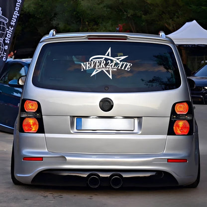 “NEVER 2 LATE, CHASE YOUR DREAM” DECAL, Creative & Fashion Decal with High Quality for Your Car a Unique Look!