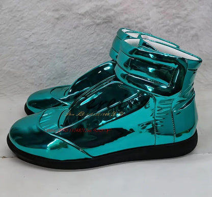 Real Picture Leather Street Style Men's Casual Shoes High Top Sneakers Man Boots Outdoor Activity Zapatillas Hombre Chaussure