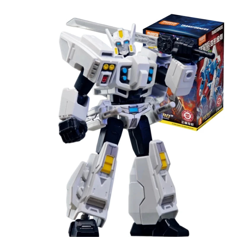 BLOKEES Building Blocks Man Transformers Star Edition 11th Bullet Splicing Movable Model Ornament Toy Collection Gift