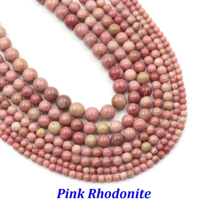 Natural Stone 4 6 8 10mm Round Leopardskin Jaspers Stone Spacer Loose Bead For Jewelry Making DIY Bracelet Needlework Accessorie